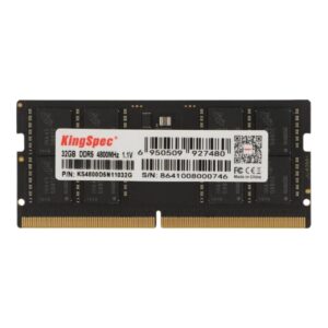 Оперативная память KingSpec 32ГБ DDR5 SODIMM 4800 МГц KS4800D5N11032G