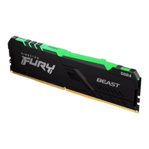 Оперативная память Kingston FURY Beast RGB 16ГБ DDR4 3200 МГц KF432C16BB12A/16
