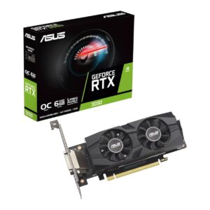 Видеокарта ASUS Dual GeForce RTX 3050 LP BRK OC Edition 6GB GDDR6 RTX3050-O6G-LP-BRK