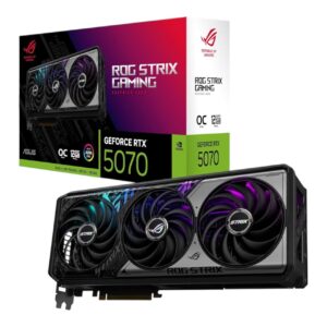 Видеокарта ASUS ROG Strix GeForce RTX 5070 12GB GDDR7 OC Edition ROG-STRIX-RTX5070-O12G-GAMING