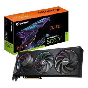 Видеокарта Gigabyte Aorus GeForce RTX 5060 Ti Elite 16G GV-N506TAORUS E-16GD